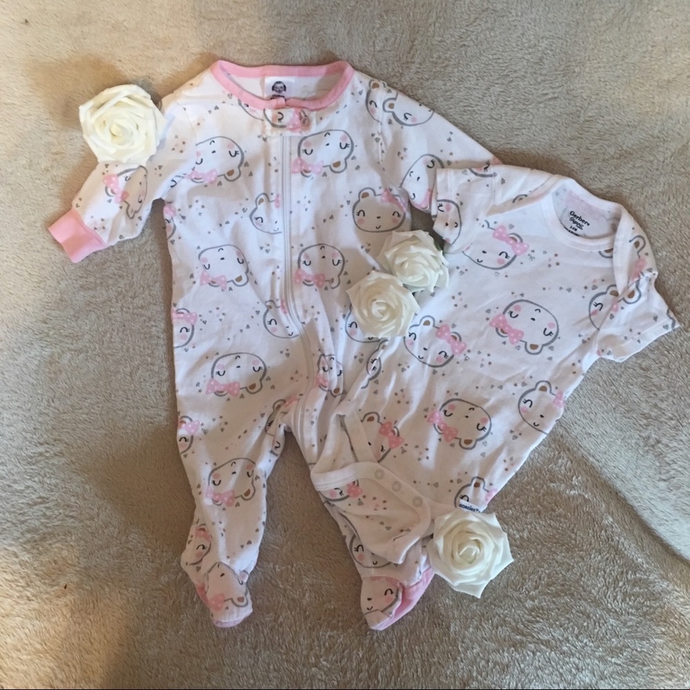 MOVING SALE! Matching Sleeper and Onsie